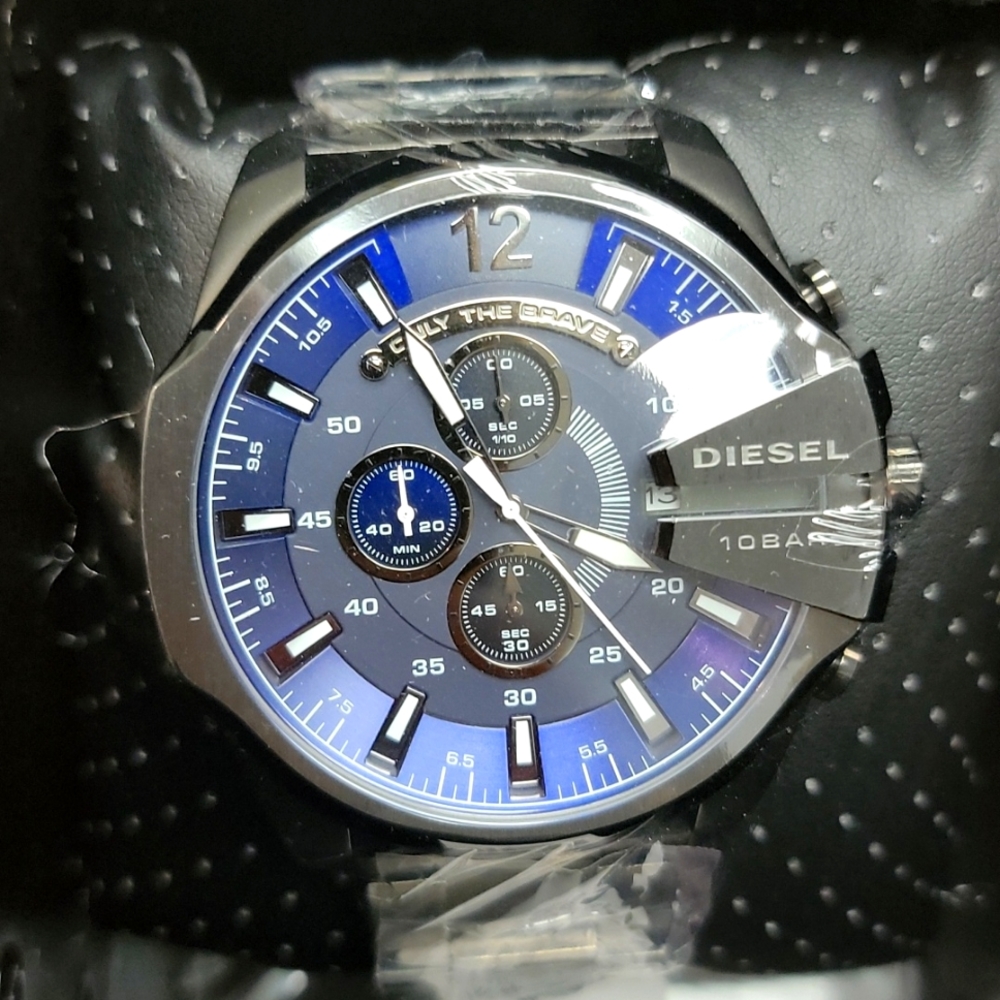 DZ4329 MEGA CHIEF MEGA CHIEF WATCH WITH GUNMETAL PLATING DZ4329